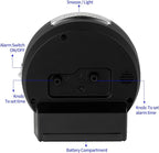 Tinload 4.3" No Ticking Analog Alarm Clock, Silent Readable - Image 5