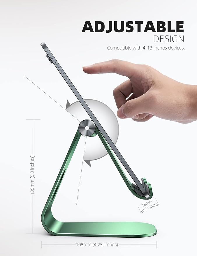 Lamicall Tablet Stand, Adjustable Tablet Holder - Image 5