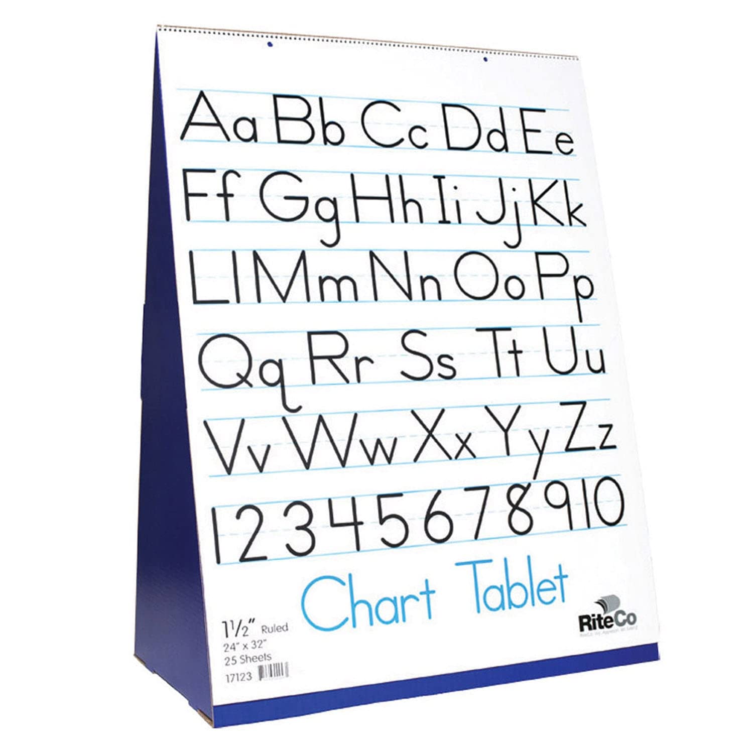 Flipside Products Spiral Bound Flip Chart Stand And Tablet Set, Tabletop Easel, Portable, Meeting Or Classroom Presentation