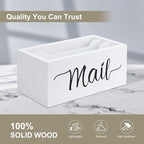 Desk Mail Organizer, Mail Organizer Countertop - Image 3