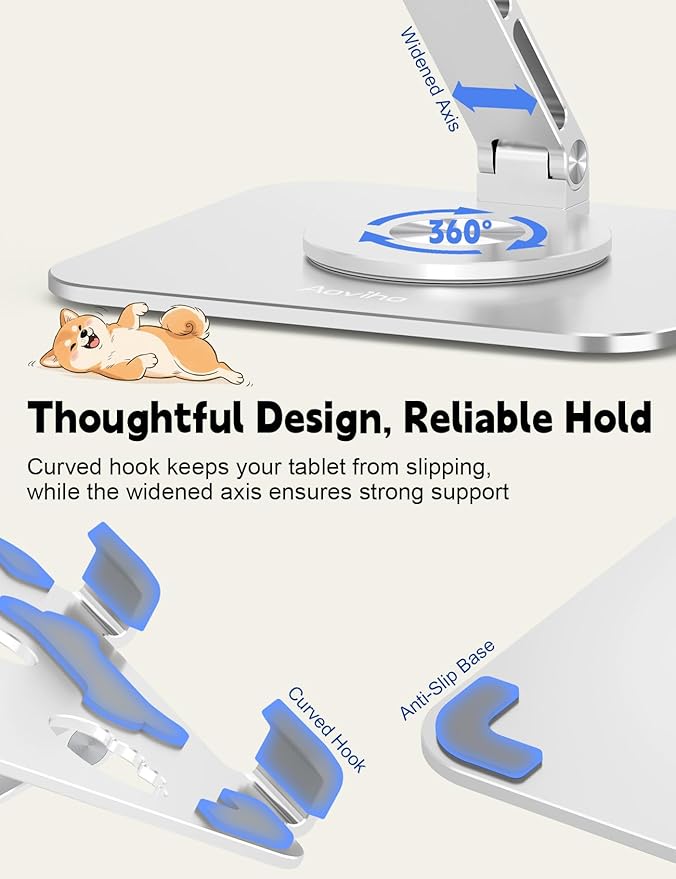 Aoviho Adjustable Tablet Stand for iPad - Image 4