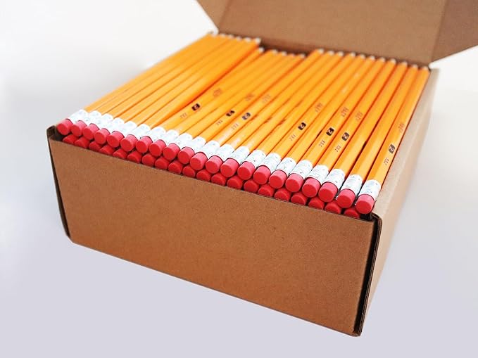 S & E TEACHER'S EDITION Woodcased #2 Pencils, Pre-sharpened, 2 HB Lead Bulk Box - Image 4