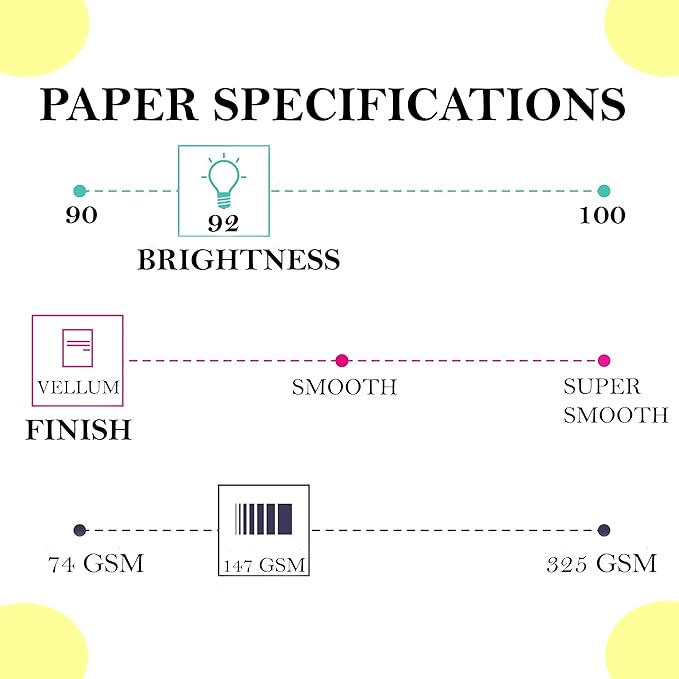 Print It - Vellum Bristol Colored Cardstock Cover Paper, 67 Lb, 8.5" X 11” - Image 3