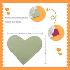 Leather Heart Bookmarks - Image 3