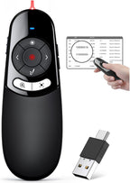 2 in 1 USB Type C Spotlight Presentation Clicker, Advanced Digital Highlighting