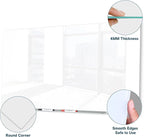 J&J worldwide Glass Whiteboard, Magnetic Brilliance White Dry Erase Board 36" x - Image 2