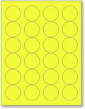 NextDayLabels - 8-1/2 x 11 Neon Color High Light Fluorescent Labels by NextDayLabels