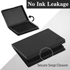 Black Stamp Pad, 4 x 2.5 Inch Premium Quality Ink Pad - Image 5