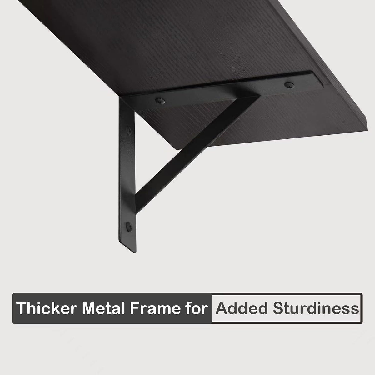 DINZI LVJ Long Wall Shelves, 39.4 Inch Wall Mounted Shelves with Brackets