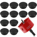 2-3/8 Inch Desk Grommet, 13 Pieces Wire Grommet, Desk Hole Cover by KITANIS