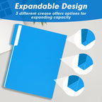 File Folder, RAZCC 150 Pack 1/3 Cut Tab Colored File Folders, File Folder - Image 5