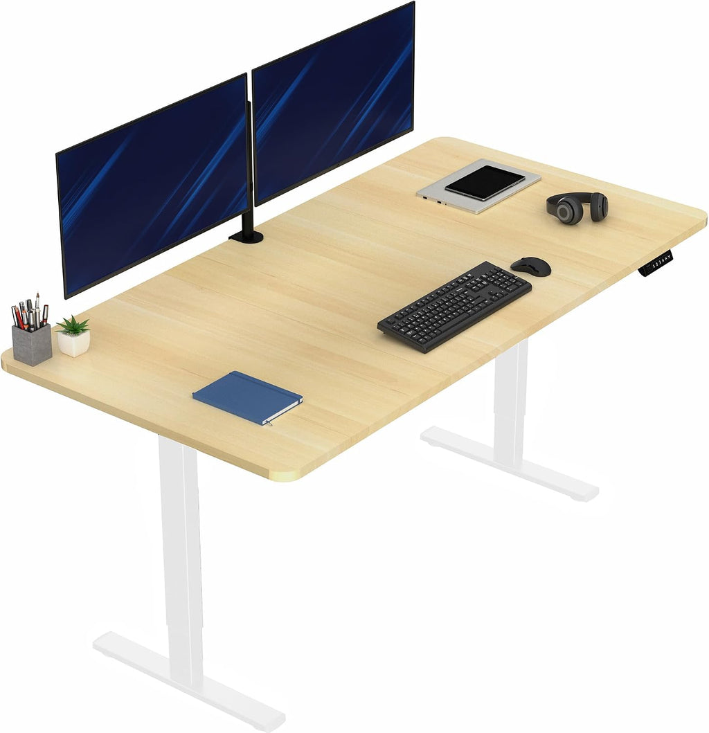 VIVO Electric 71 x 36 in Standing Desk, Memory Height Adjustment, 1B Series
