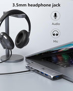 USB C Hub Adapter for MacBook Pro/Air M1M2M3 2022 2021 2020 13"15"16", 100W - Image 8