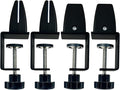 Jhanw 4-Pack Adjustable Aluminum Desk Clamps by Jhanw