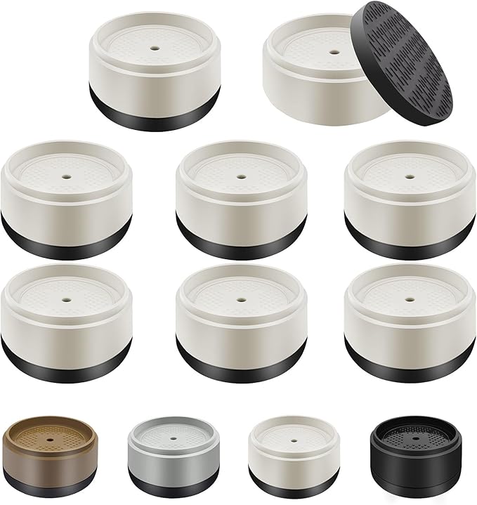 Furniture Risers Bed Risers Heavy Duty 1 inch, 2 inch, 3 inch, 4 inch Round by EnjoyLifeEnjoyHappiness