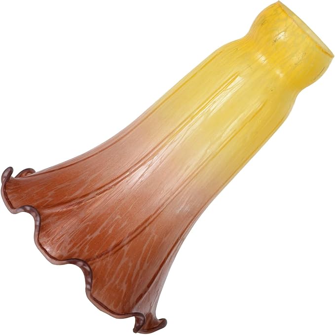 Bieye LS18 Lily Flower Blown Glass Lampshade by Bieye