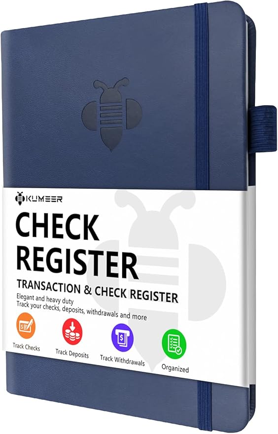 KUMEER Check Register – Elegant Check Registers by KUMEER