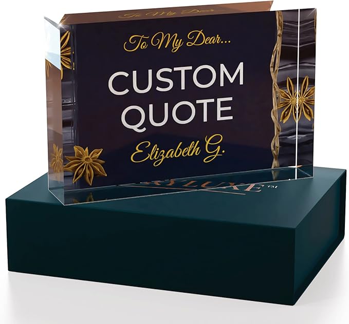 Custom Acrylic Sign Personalized, Custom Desk Name Plate, 18 Styles, - Image 3