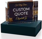 Custom Acrylic Sign Personalized, Custom Desk Name Plate, 18 Styles, - Image 3
