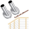CKE 40 PCS 30 Degree Angle Cable Railing Corner Protector Sleeve by CKE