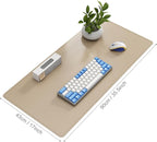 DAWNTREES Desk Mat Protector, PU Leather Desk Pad, Non Slip, Large Mouse Pad - Image 2