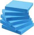Early Buy Sticky Notes 3x3 Self-Stick Notes Blue Color 6 Pads, 100 Sheets/Pad by EarlyBuy