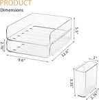 FANXIYQ 2-Tier Acrylic Paper Tray Organizer - Image 5