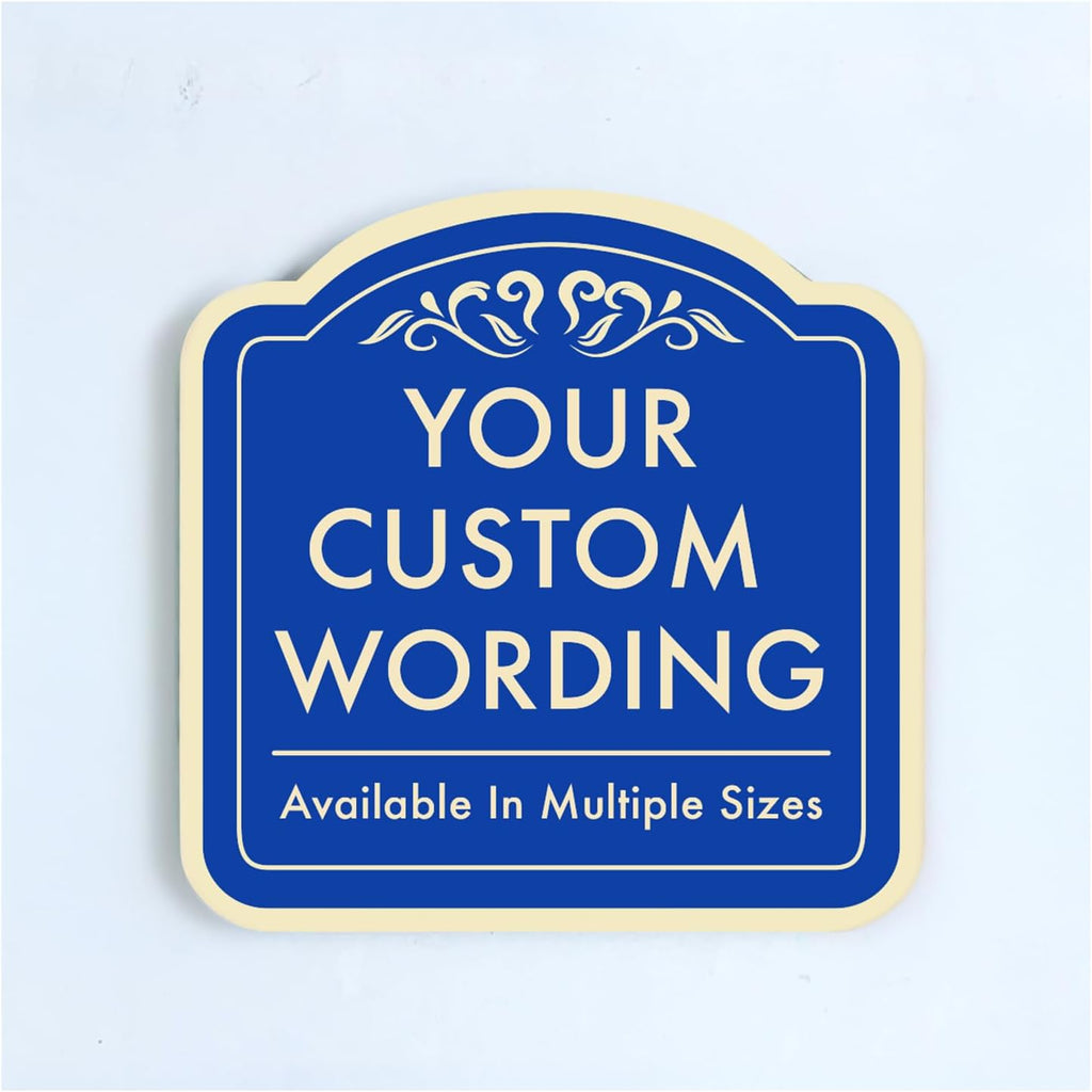 Custom Decorative Outdoor Metal Sign