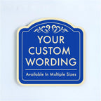 Custom Decorative Outdoor Metal Sign