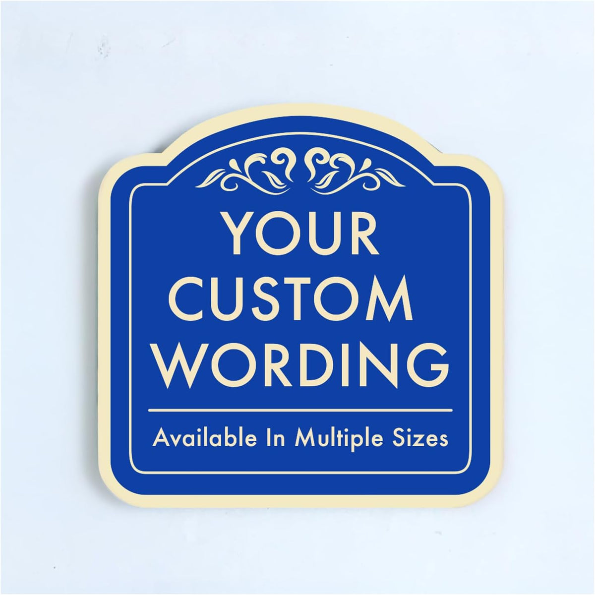 Custom Decorative Outdoor Metal Sign