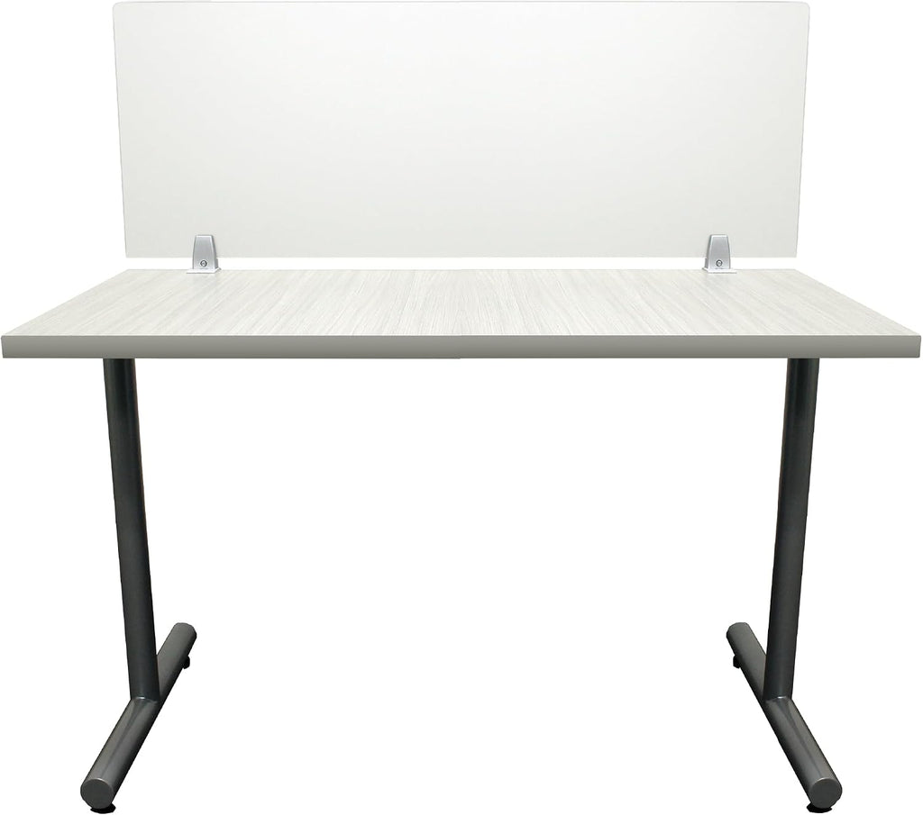 OBEX Frosted Acrylic Desk Mounted Privacy Panel