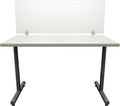 OBEX Frosted Acrylic Desk Mounted Privacy Panel