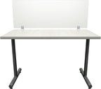 OBEX Frosted Acrylic Desk Mounted Privacy Panel by OBEX