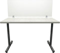 OBEX Frosted Acrylic Desk Mounted Privacy Panel by OBEX