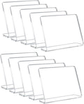 10 Pack Acrylic Mini Chalkboard Signs by AITEE