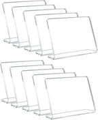 10 Pack Acrylic Mini Chalkboard Signs by AITEE