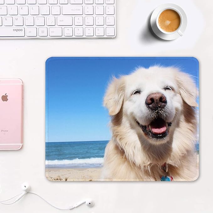 Auhoahsil Mouse Pad, 12 x 10 in Animals Theme Computer Mouse Pad - Image 2