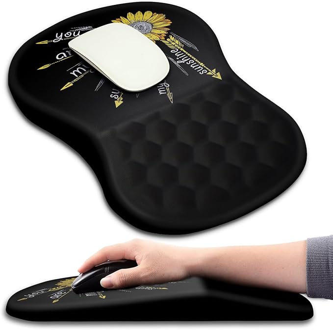 Hokafenle Ergonomic Mouse Pad Wrist Support by Hokafenle