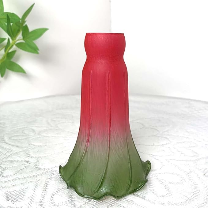 Bieye LS68 Lily Flower Blown Glass Lampshade - Image 5