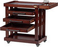 meeden art supplies storage cart: 5-tier utility rolling, main product view