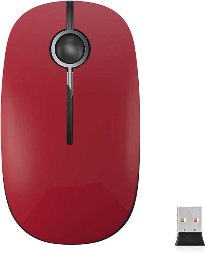 VssoPlor Wireless Mouse, 2.4G Slim Portable Computer Laptop Mouse - Image 7