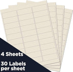 JAM PAPER Return Address Labels - Image 2