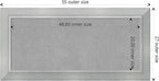 Amanti Art Silver Framed Magnetic Board 27x55 Oversize Vision Board - Image 4