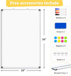 AMUSIGHT Double-Sided Magnetic Whiteboard, Aluminum Frame White Board - Image 3