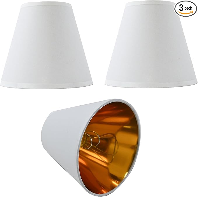 TAaMTYH small lamp shade chandelier shades set of 3，Fabric Lampshade by Unknown