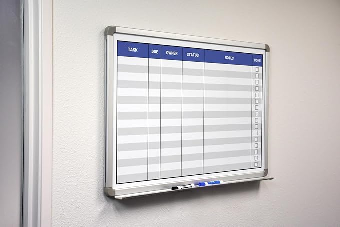 Task List Whiteboard 36" x 24" - Image 2