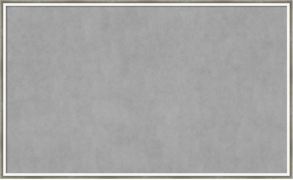 Amanti Art Silver Framed Magnetic Board 25x41 Large Vision Board