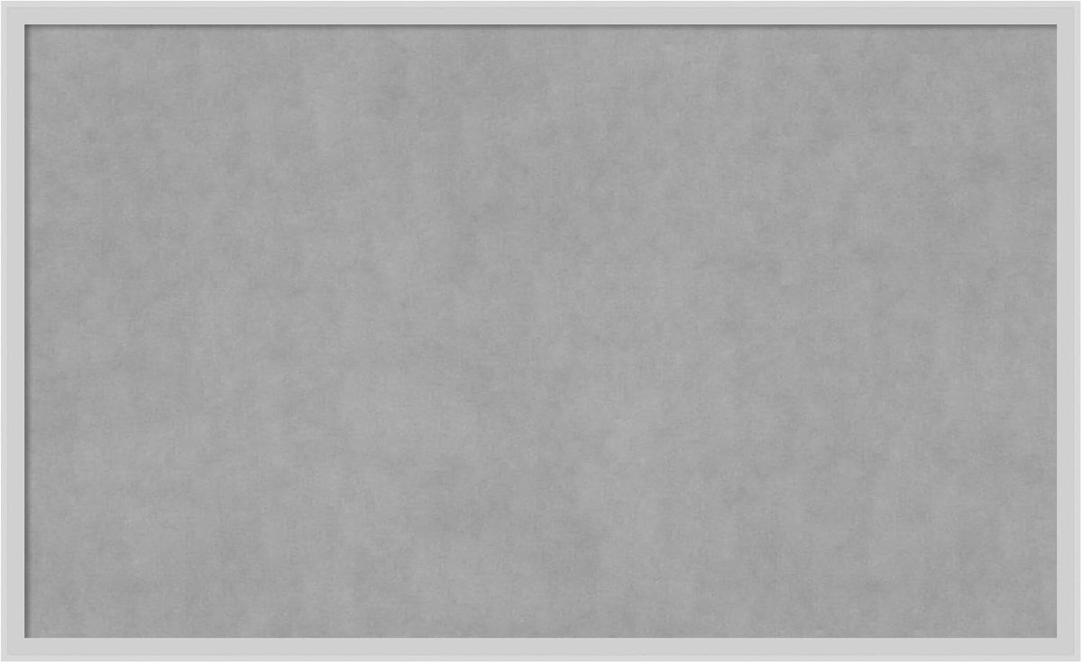 Amanti Art Silver Framed Magnetic Board 25x41 Large Vision Board