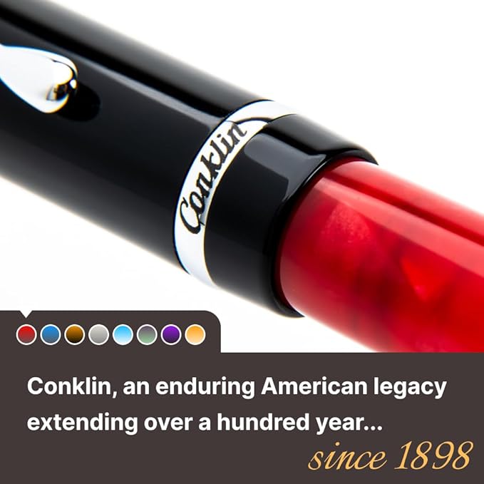 Conklin Duragraph Fountain Pen Red Nights - Image 7