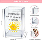 Vgrti A Little Progress Each Day Can Add Up To Big Results Acrylic Cosmetic - Image 2
